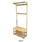 eccostyle™ Solid Bamboo Entryway Hall Tree w/ Storage Area - image 8