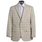 Mens Steve Harvey Plaid Suit Jacket - Cream - image 2