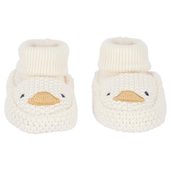 Baby Unisex &#40;NB-3M&#41; Carters&#40;R&#41; Duck Crochet Booties - image 