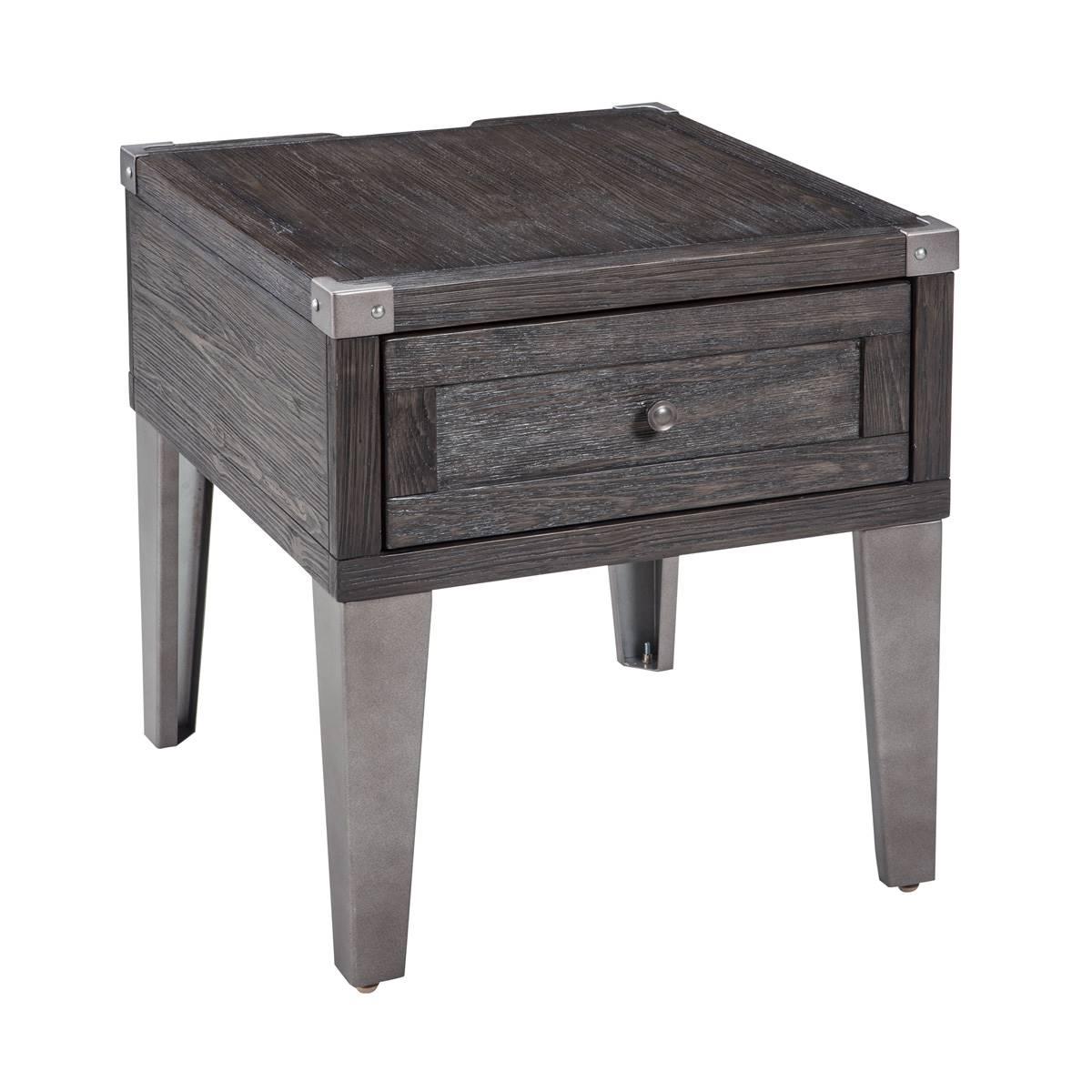 Signature Design by Ashley Todoe End Table with USB Ports