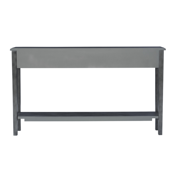 Linon Home Decor Daisy Grey Console Table