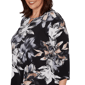 Plus Size Alfred Dunner Classics 3/4 Sleeve Floral Blouse - image 5