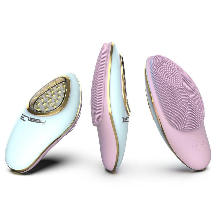 Linsay LED Facial Cleansing Brush and Day Cream Bundle