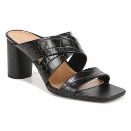 Womens Vionic&#40;R&#41; Merlot Heeled Slide Sandals