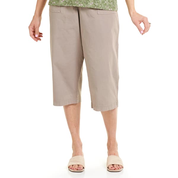 Plus Size Hasting & Smith Canvas Capris - image 