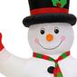National Tree 8ft. Inflatable Blow-Up Snowman w/ White LED Lights - image 3