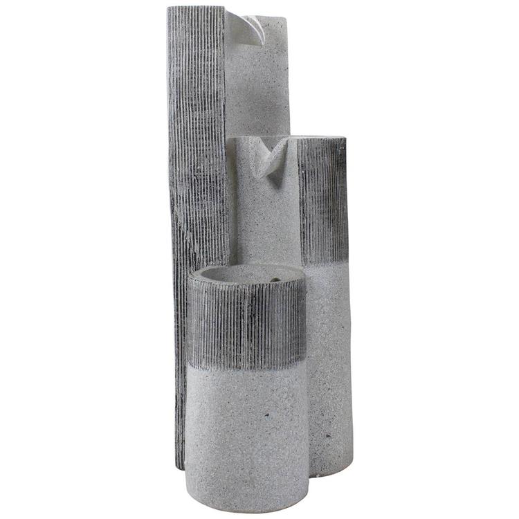 Northlight Seasonal 24in. Speckled Modern Style Rainfall Fountain