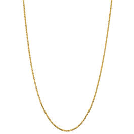 Gold Classics&#40;tm&#41; Gold over Sterling Silver Woven Chain Necklace