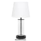 Simple Designs Encased Metal & Clear Glass Table Lamp - image 11