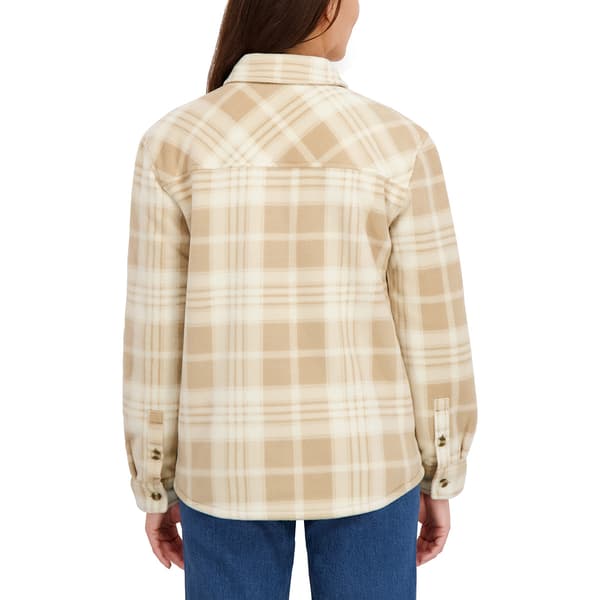 Womens HFX Sherpa Lined Shacket