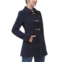 Womens BGSD Toggle Wool Coat