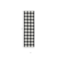 HomeRoots Black & Ivory Indoor Outdoor Runner Rug - image 3