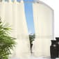 Escape Grommet Curtain Panel - Ivory - image 1