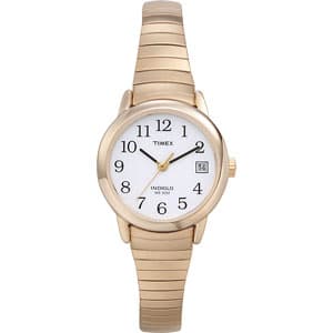 Womens Timex(R) Easy Reader Gold Watch - T2H351 - image 