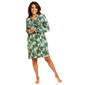 Womens Rene Rofe(R) Long Sleeve Trees Notch Collar Nightshirt - image 1