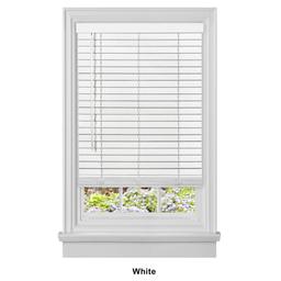 Achim Cordless GII Madera Falsa Faux Wood Blinds