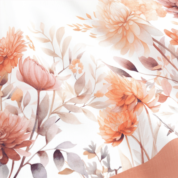 Threadmade Autumn Blooms Table Runner