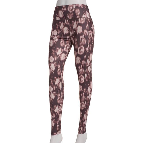 Womens Starting Point&#174; Performance Leggings - Blurry Roses