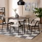 Baxton Studio Orrin Modern Industrial 5pc. Dining Set - image 7