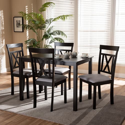 Baxton Studio Rosie Dining 5pc. Set - image 