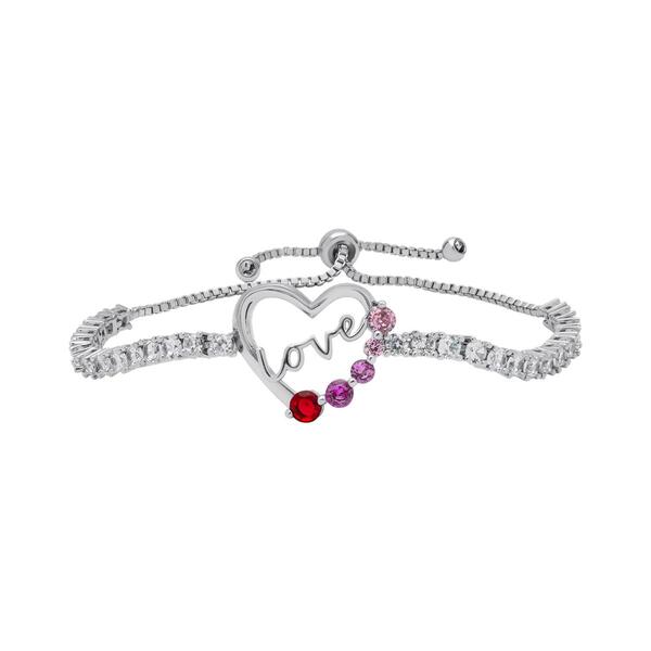 Gemstone by Gianni Argento Love Heart Adjustable Bracelet - image 