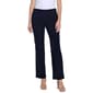 Womens Multiples Elastic No Waist Pintuck Flared Ponte Pants - image 1