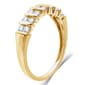 Nova Star® 14kt. Gold Plated Lab Grown Diamond Multi Row Band - image 2