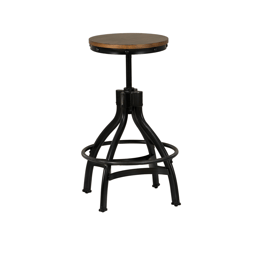 Linon Home Decor Hawkford Adjustable Height Stool - Set of 2