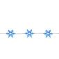 Northlight Seasonal 20ct. LED Snowflake Fairy Christmas Lights - image 1