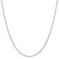 Unisex Gold Classics&#8482; .95mm. White Gold Diamond 14in. Necklace - image 2
