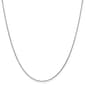 Unisex Gold Classics&#8482; .95mm. White Gold Diamond 14in. Necklace - image 2