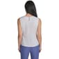 Petite Calvin Klein Sleeveless Pleat Front Large Floral Blouse - image 2