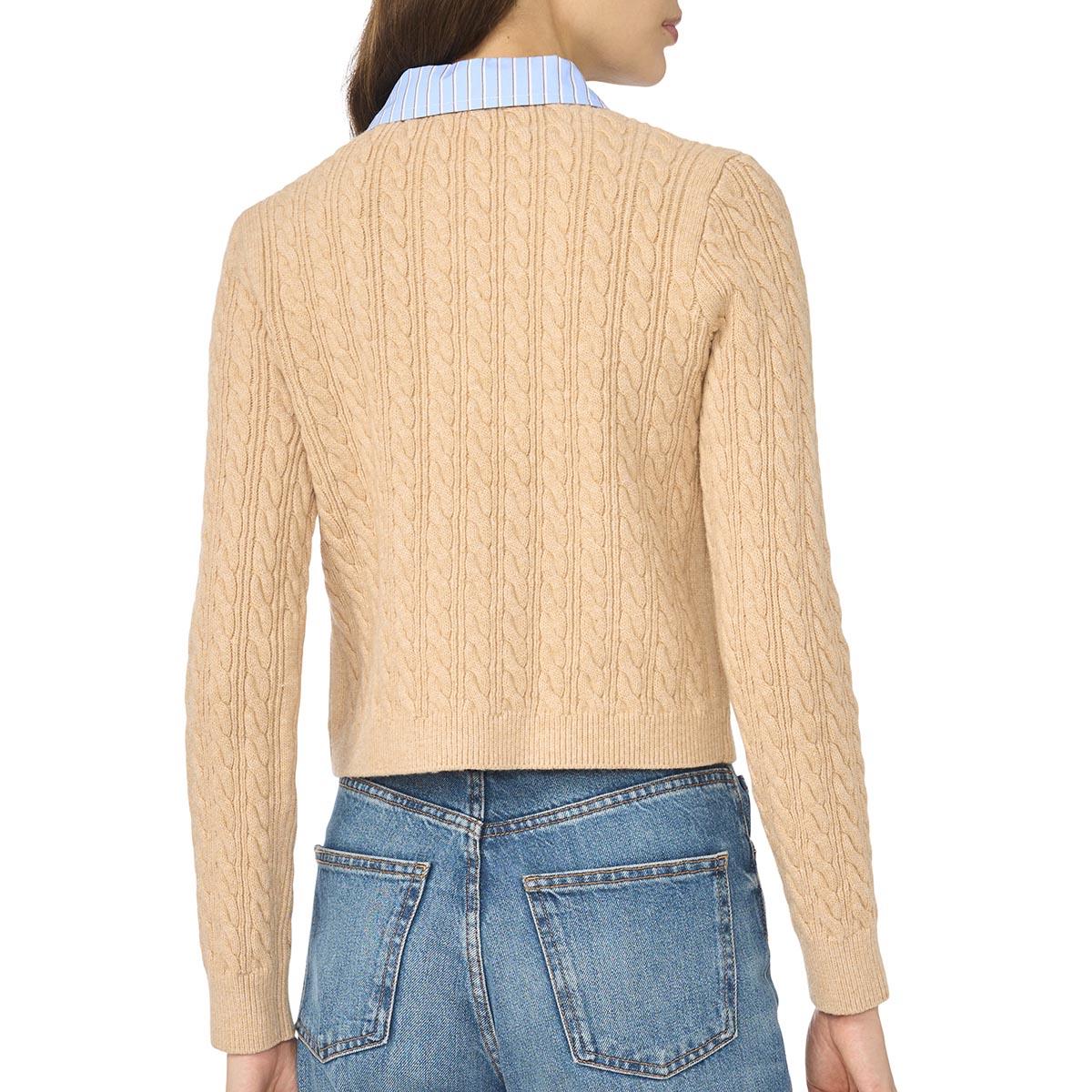 Womens Cece Long Sleeve Two in One Sweater