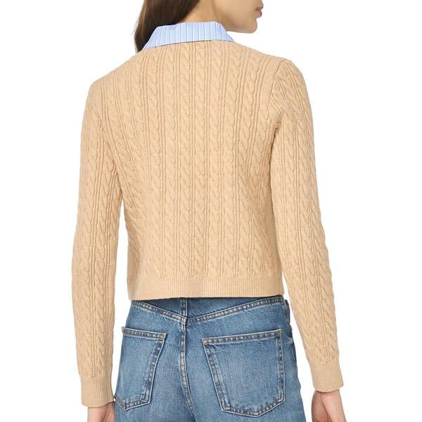Womens Cece Long Sleeve Two in One Sweater