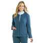 Plus Size Hasting & Smith Long Sleeve Fleece Zip Cardigan - image 1