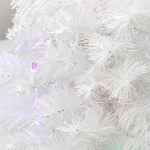 Northlight 18in. Pre-Lit White Artificial Christmas Tree