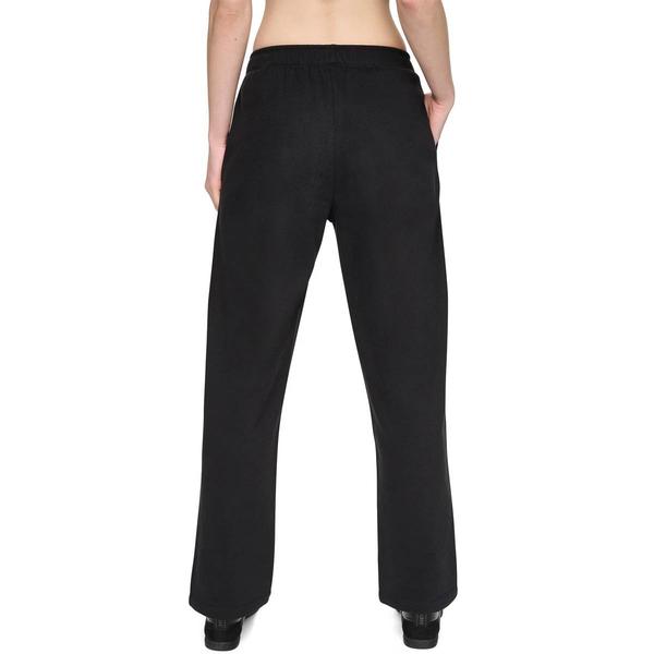 Womens DKNY Sport High Rise Open Leg Fleece Pants