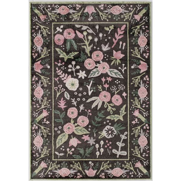 Rugs America&#40;tm&#41; Valentina Gardenia Pink Onyx Floral Area Rug
