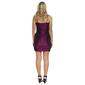 Juniors Emerald Sundae Dreamy Glitter Cowl Neck Ruched Slip Dress - image 2