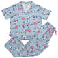 Juniors Peanuts Short Sleeve Donuts & Coffee Pajama Set - image 1