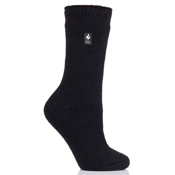 Womens Heat Holders Camellia Crew Socks - image 