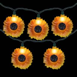 Northlight Seasonal 6ft. Sunflower Patio Light Set