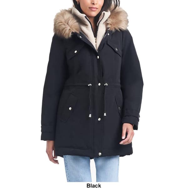 Womens Sam & Libby Heavyweight Parka w/Sherpa Bib