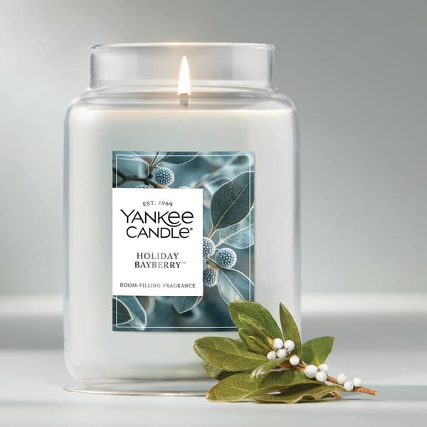 Yankee Candle&#40;R&#41; Signature 22oz. Holiday Bayberry Jar Candle
