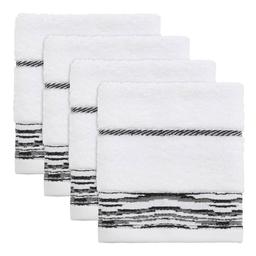 Nicole Miller Sydney 4pk. Washcloth Set