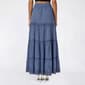 Juniors Angie High Slit Tier Eyelet Maxi Skirt - image 5