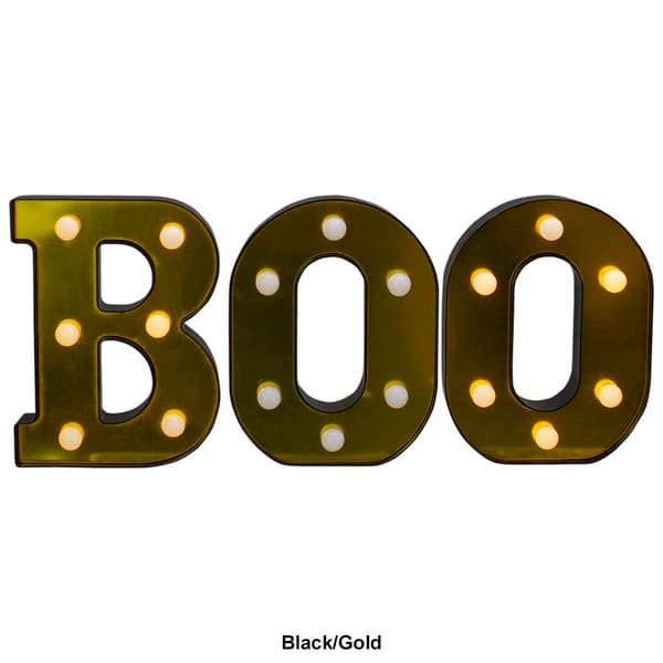 Northlight Seasonal 6.5in. BOO Halloween Marquee