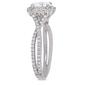 Diamond Classics&#8482; 10kt. Round & Halo Set Engagement Ring - image 2
