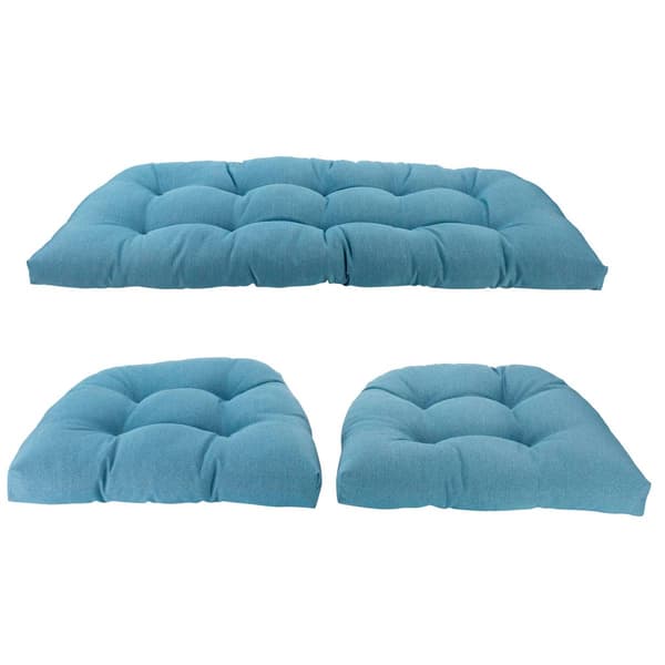Northlight Seasonal 3pc. Wicker Furniture Cushion Set