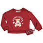 Girls (4-6x) BTween(R) Cheer Squad Teddy Bear Fleece Lined Crew - image 1